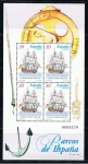 Stamps Spain -  Edifil  3415  Barcos de Epocoa.  