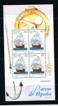 Stamps Spain -  Edifil  3416  Barcos de Epocoa.  