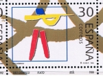 Stamps Spain -  Edifil  3425  Deportes. Olímpicos de bronce.  