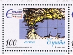 Stamps Spain -  Edifil  3429  Aviación y  Espacio´96.  