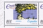 Stamps Spain -  Edifil  3429  Aviación y  Espacio´96.  