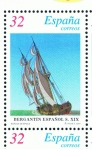 Stamps Spain -  Edifil  3476  Barcos de Epoca.  