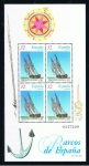 Stamps Spain -  Edifil  3478  Barcos de Epoca.  