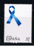 Stamps Spain -  Edifil  3501  Lazo azul.  