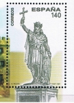 Stamps Spain -  Edifil  3511  Exposición Filatélica Nacional. Exfilna´97.  Monumento a Don Pelayo con la Cruz de la 