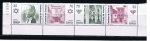 Stamps Spain -  Edifil  3600 - 3603   Ruta de los caminos de Sefarad.  