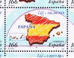 Stamps Spain -  Edifil  3636  Paises del Euro.  