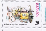 Stamps Spain -  Edifil  3674  Correspondencia Epistolar Escolar.  El sello compañero inseparable.  