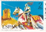 Stamps Spain -  Guardia Vieja de Castilla 1493-UNIFORMES MILITARES   (S)