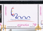 Stamps Spain -  Edifil  3681A  Exposición Mundial de Filatelia España 2000.  