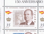 Stamps Spain -  Edifil  3687  150 aniver. del primer sello español.  