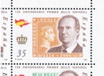 Stamps Spain -  Edifil  3689  150 aniver. del primer sello español.  