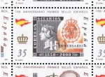 Stamps Spain -  Edifil  3691  150 aniver. del primer sello español.  