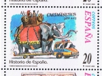 Stamps Spain -  Edifil  3738  Correspondencia Epistolar Escolar. Historia de España.  