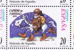 Stamps Spain -  Edifil  3748  Correspondencia Epistolar Escolar. Historia de España.  