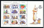 Stamps Spain -  Edifil  3744 - 3755 MP:74  Correspondencia Epistolar Escolar. Historia de España.  