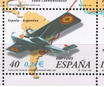 Stamps Spain -  Edifil  3790 A  Aviación. 75º aniver. de primeros vuelos de la aviación española.  