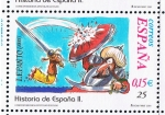 Stamps Spain -  Edifil  3830  Correspondencia Epistolar Escolar. Historia de España.  