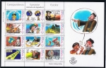 Stamps Spain -  Edifil  3822 - 3833 MP. 76 Correspondencia Epistolar Escolar. Historia de España.  