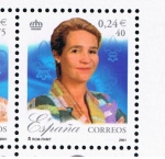 Stamps Spain -  Edifil  3856 B  25º aniver. del Reinado de S.M. Don Juan Carlos I.  