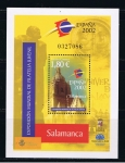 Stamps Spain -  Edifil  3878 SH  Exposición Mundial de Filatelia Juvenil España´2002. Salamanca.  