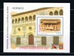 Stamps Spain -  Edifil  3881 SH  Exposición Filatélica Hispano-Portuguesa Philaiberia´2002.  