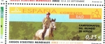 Stamps Spain -  Edifil  3899  Juegos Ecuestres Mundiales. Campeonatos del Mundo de Hípica.  