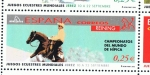 Stamps Spain -  Edifil  3901  Juegos Ecuestres Mundiales. Campeonatos del Mundo de Hípica.  