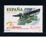 Stamps Spain -  Edifil  3907  75º aniver. del primer vuelo de Iberia.  