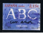 Stamps Spain -  Edifil  3963  Cente. del diario ·ABC·, Madrid.  