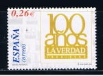 Stamps Spain -  Edifil  3968  Cente. del Diario ·La Verdad·.  