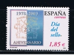 Stamps Spain -  Edifil  3980  Día del Sello.25º aniver. de la Academia Huspánica de Filatelia. 