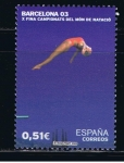 Stamps Spain -  Edifil  3990  Campeonatos del Mundo de Natación Barcelona´03.  