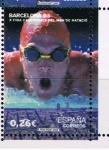 Stamps Spain -  Edifil  3991 A  Campeonatos del Mundo de Natación Barcelona´03.  