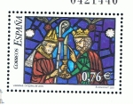 Stamps Spain -  Edifil  4020  Vidrieras de la Catedral de Santa María, de León.  