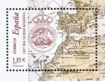 Stamps Spain -  Edifil  4021  Centenario de la Real Sociedad Geográfica.  