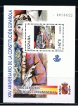 Stamps Spain -  Edifil  4037 SH  XXV aniver. de la Constitución Española.  