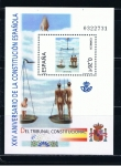 Stamps Spain -  Edifil  4045 SH  XXV aniver. de la Constitución Española.  