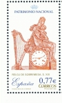 Stamps Spain -  Edifil  4071 C   Patrimonio Nacional. Relojes.  