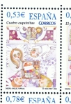 Stamps Spain -  Edifil  4154 D  Para los niños. Canciones y cuentos populares.  