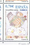 Stamps Spain -  Edifil  4154 G  Para los niños. Canciones y cuentos populares.  