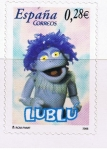 Stamps Spain -  Edifil  4182  Para los niños.  Los Lunnis.  