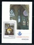 Stamps Spain -  Edifil  4196 SH  Vidrieras de la catedral de Avila.  