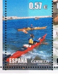 Stamps Spain -  Edifil  4224 D  Deportes. Al Filo de lo Imposible. Programa de TVE.  