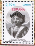 Stamps Spain -  Edifil  4234  V cente. de la muerte de Cristóbal Colón.  