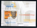 Stamps Spain -  Edifil   4274 SH  Exposición Mundial de Filatelia España 06. Málaga.  