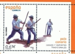 Stamps Spain -  Edifil  4426 A  Juegos y deportes tradicionales,  