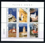 Stamps Spain -  Edifil  4483  Faros 2009.  