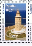 Stamps Spain -  Edifil  4483 E  Faros 2009.  