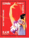 Stamps Spain -  Edifil  4486  Bailes y Danzas populares.  